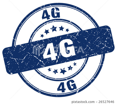 4g blue grunge stamp 4g blue grunge stamp 26527646