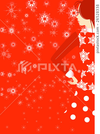 Christmas female figure 26528338