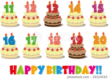 生日蛋糕圖（11-20歲） 26528583