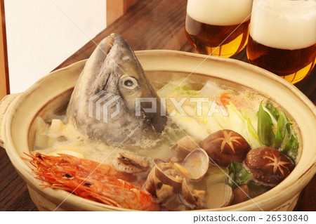 Ishikari鍋和啤酒三文魚頭 26530840