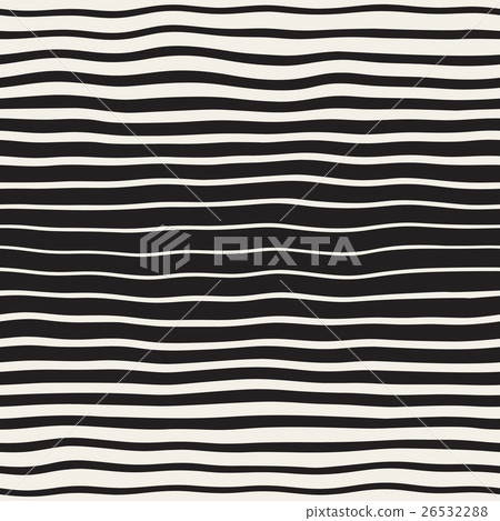 Vector Seamless Black and White Hand Drawn - Stock Illustration ...