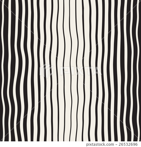 Vector Seamless Black and White Hand Drawn 26532696