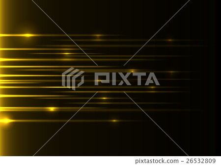 yellow speed laser - Stock Illustration [26532809] - PIXTA