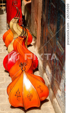 Leather lamps for sale 26534309