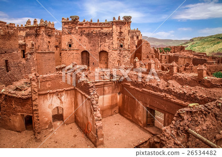 Old Telouet kasbah Old Telouet kasbah 26534482