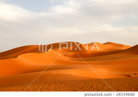 Stunning sand dunes of Merzouga 26534686