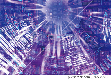 networking, night scene, night scenery 26534868