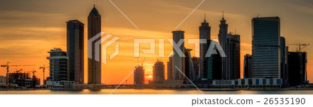 Business bay of Dubai, UAE Business bay of Dubai, UAE 26535190