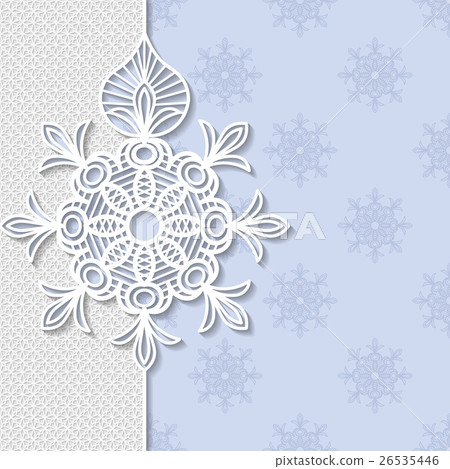 Vintage vector background, pattern embossing 26535446