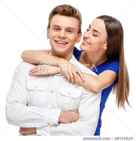Happy couple on Valentines day Happy couple on Valentines day 26535624