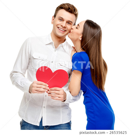 Happy couple on Valentines day Happy couple on Valentines day 26535625