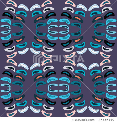 Color paints seamless pattern, vector background. 26536559