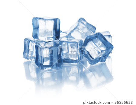 Group of ice cubes 26536638
