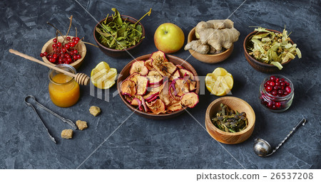 set of winter vitamins 26537208