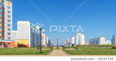 Panorama of new residential neighborhood 26537248