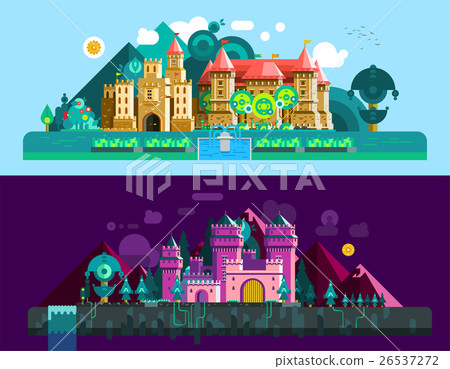 Castles Horizontal Banners Castles Horizontal Banners 26537272