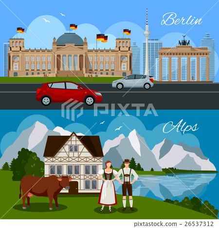 Germany Flat Composition Germany Flat Composition 26537312