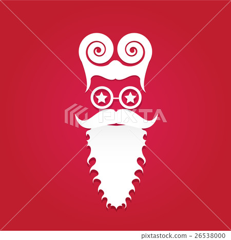 Christmas hipster greeting card - Stock Illustration [26538000] - PIXTA