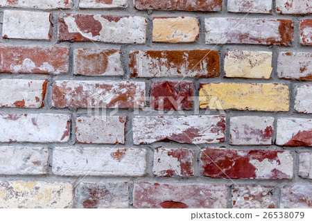 Old vintage brick wall 26538079