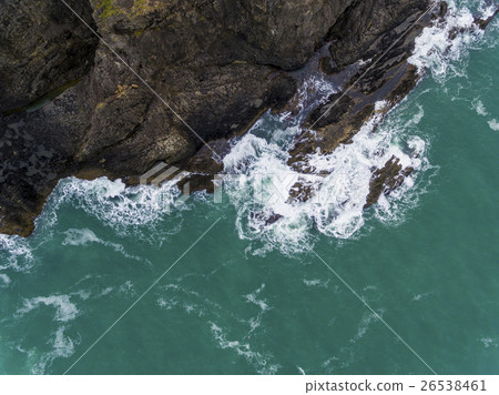 小樽Kinzu空中拍攝(日本海和懸崖頂視圖) 小樽Kinzu空中拍攝(日本海和懸崖頂視圖) 26538461