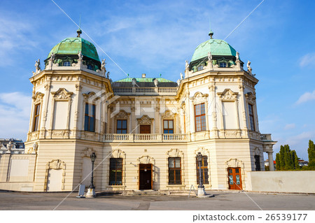 Belvedere palace and garden in Vienna, Austria 26539177
