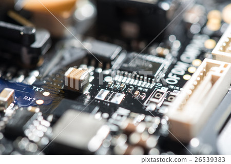Detailed close up of drones chip 26539383