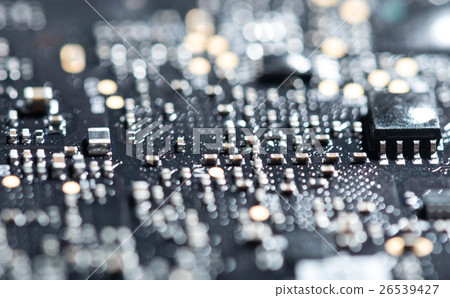 Close up of drone chip 26539427