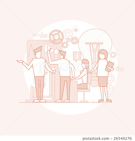 Business People Group Brainstorming Process Flip Business People Group Brainstorming Process Flip 26540276