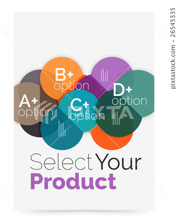 Business flyer circle abstract background Business flyer circle abstract background 26545335