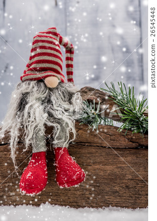 Merry Christmas on snow, Xmas decoration Merry Christmas on snow, Xmas decoration 26545448