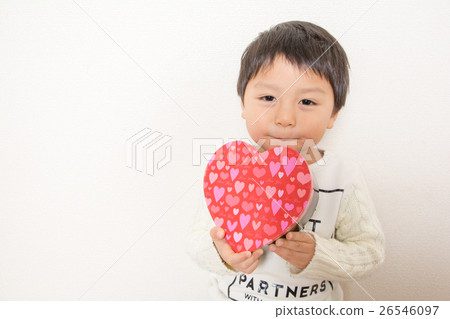 A boy with a heart 26546097