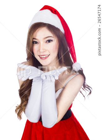 beautiful sexy girl wearing santa claus clothes beautiful sexy girl wearing santa claus clothes 26547174