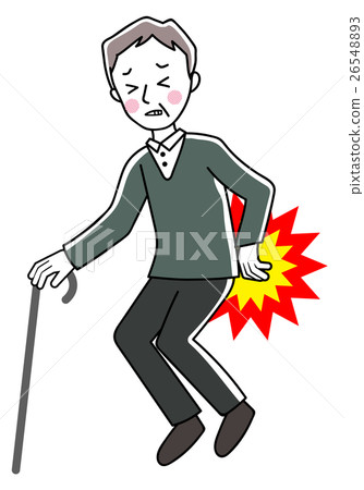 老人腰痛 26548893