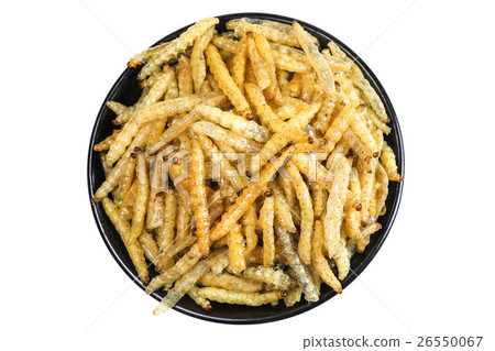 Worm bamboo fried, Local food Worm bamboo fried, Local food 26550067