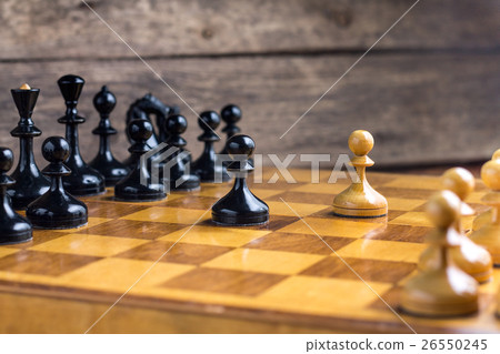 Chess game set, opening 26550245