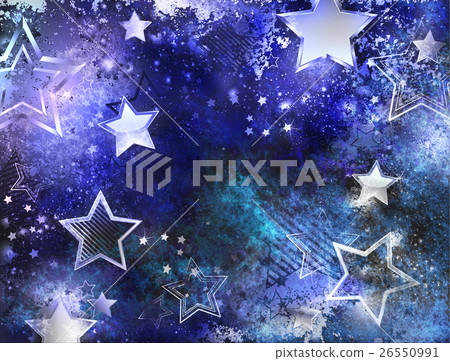 space background with stars 26550991
