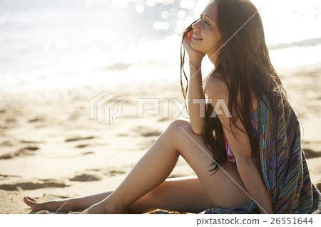 A trip to the tropical beach 26551644