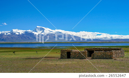 Lake Manansovar in Tibet 26552647