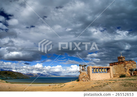 Old monastery at Lake Manansovar 26552653