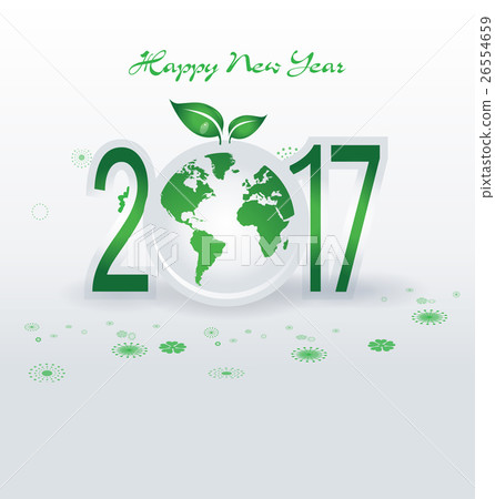 Happy new year 2017 and merry christmas, fireworks Happy new year 2017 and merry christmas, fireworks 26554659