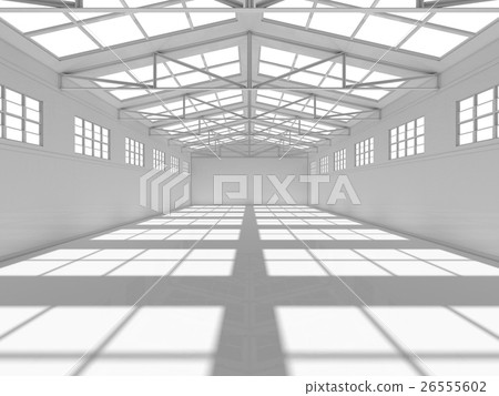 Large modern empty storehouse 26555602