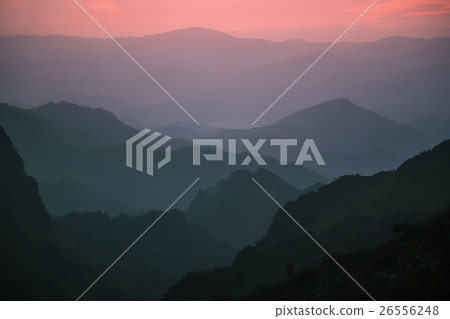 Mountain sunset sky 26556248