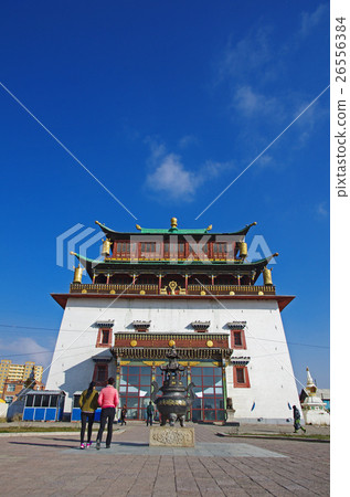 Gundang Temple in Tibetan Buddhism in Ulaanbaatar Gundang Temple in Tibetan Buddhism in Ulaanbaatar 26556384