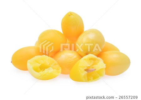 boiled ginkgo nuts isolated on white background boiled ginkgo nuts isolated on white background 26557209