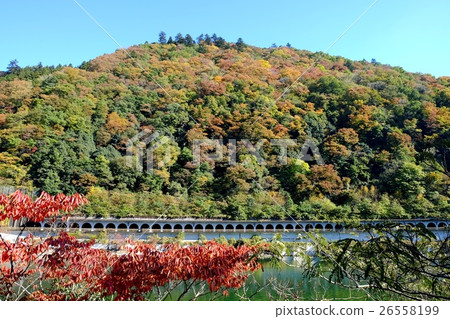 相模湖風景 照片素材 圖片 圖庫