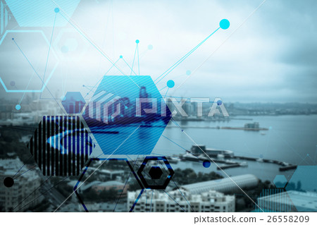 Abstract particle structure Abstract particle structure 26558209