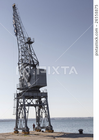 The port inThessaloniki city, Greece 26558875