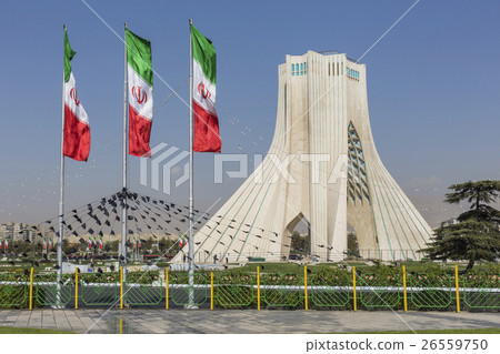 Azadi Tower located at Azadi Square in Teheran cit Azadi Tower located at Azadi Square in Teheran cit 26559750