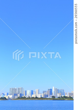 Business building [background/copy space] 26560555