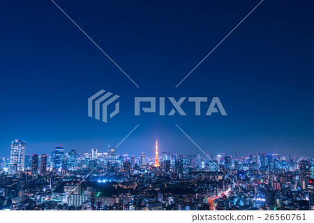Night view of Tokyo 26560761